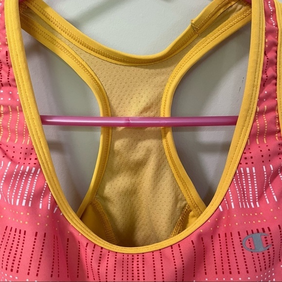 Champion SZ Large Sports Bra Orange Women - Picture 4 of 15